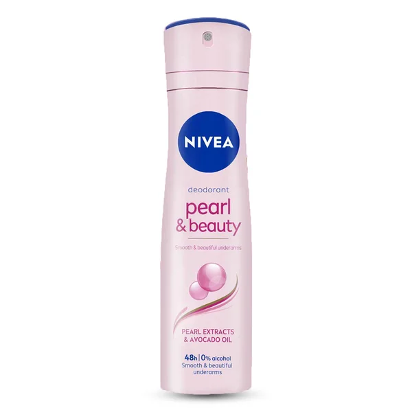 Nivea Pearl &amp; Beauty Deodorant Spray, 150 ml, Pack of 1