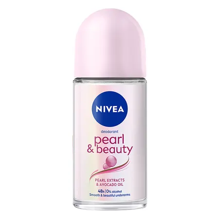 Nivea Pearl & Beauty Roll On Deodorant, 50 ml