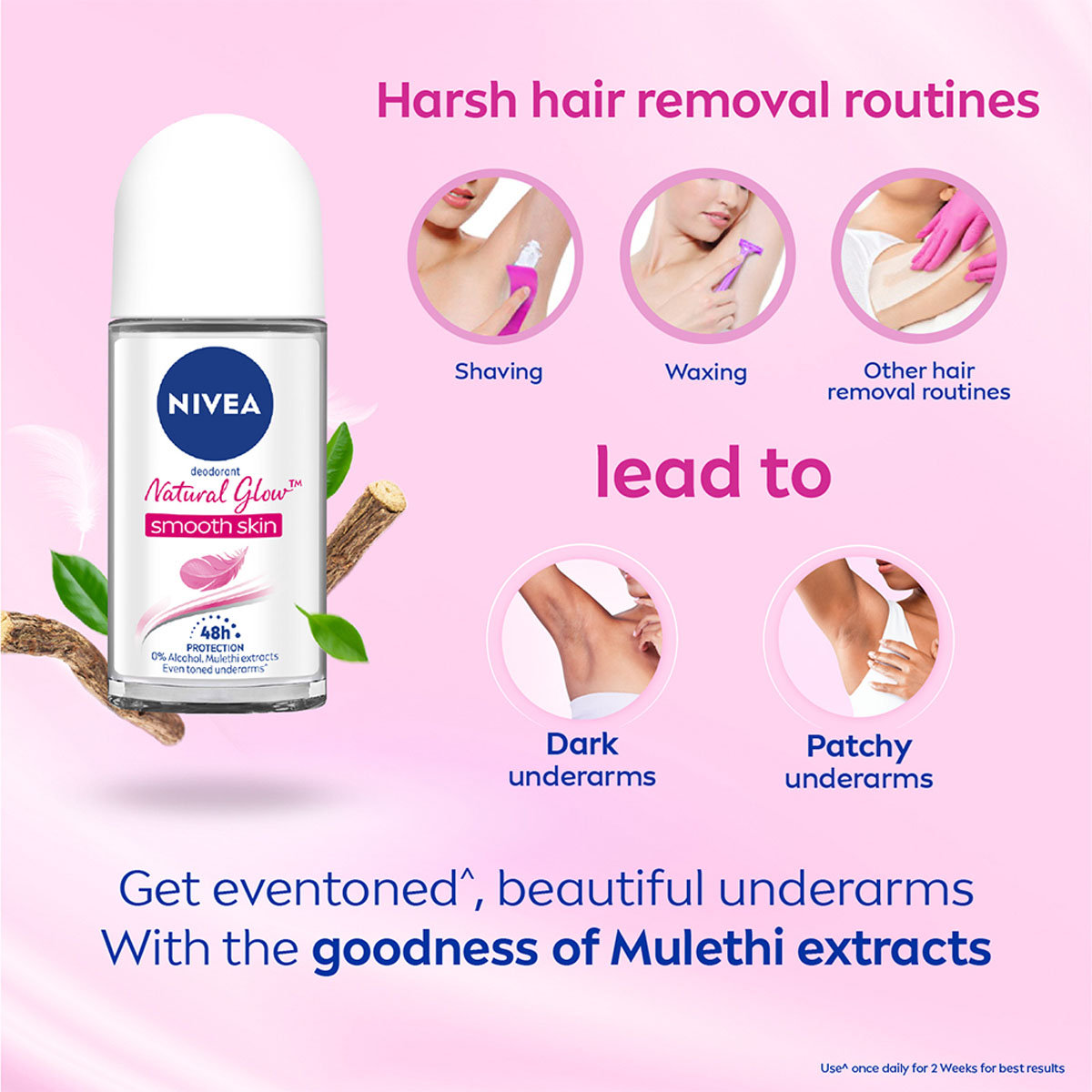 Nivea Natural Glow Roll On Deodorant for Women, 50 ml, Pack of 1 Nivea Natural Glow Roll On Deodorant for Women, 50 ml, Pack of 1