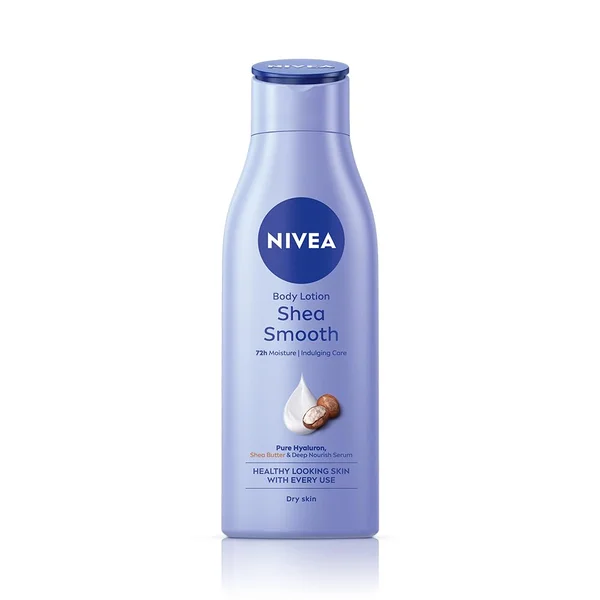 Nivea Shea Smooth Milk Moisturising Body Lotion 200 ml , Pack of 1