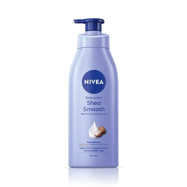 Nivea Shea Smooth Milk Moisturising Body Lotion 400 ml, Pack of 1