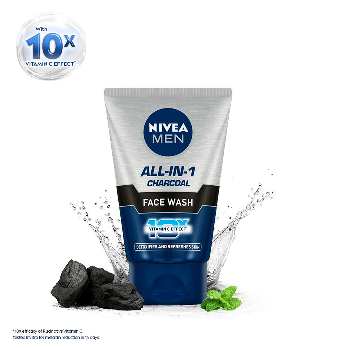 Nivea Men All-In-1 Charcoal Face Wash, 100 gm, Pack of 1 Nivea Men All-In-1 Charcoal Face Wash, 100 gm, Pack of 1