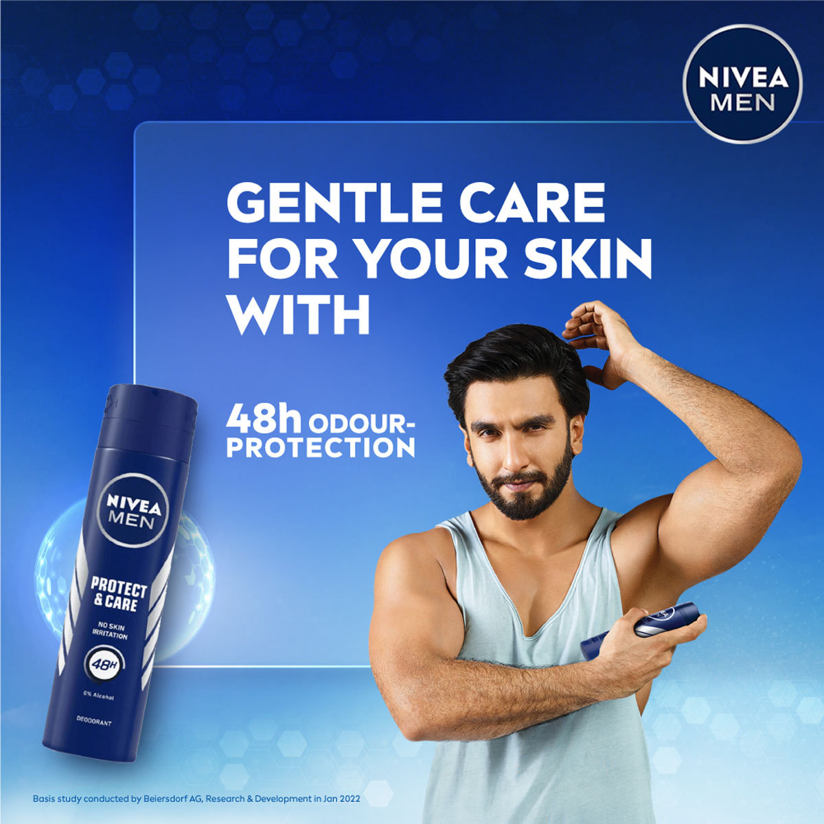Nivea Men Protect & Care Deodorant Spray, 150 ml, Pack of 1 Nivea Men Protect & Care Deodorant Spray, 150 ml, Pack of 1