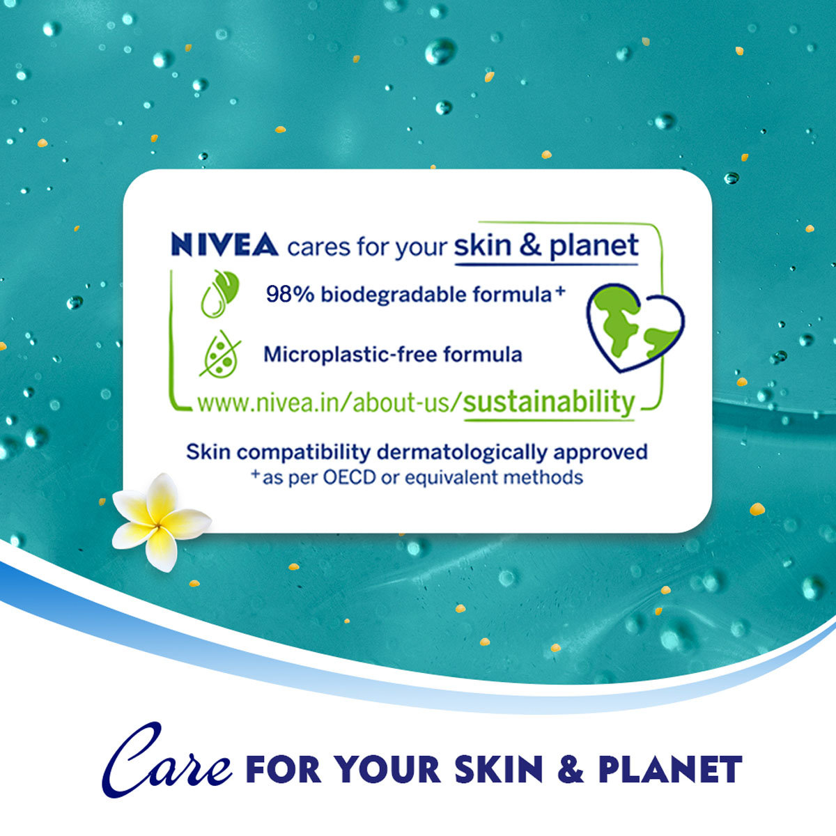 Nivea Frangipani & Oil Shower Gel 250 ml | Care Oil Pearls With Frangipani Flower Extract | Cleanses & Moisturises Skin, Pack of 1 Nivea Frangipani & Oil Shower Gel 250 ml | Care Oil Pearls With Frangipani Flower Extract | Cleanses & Moisturises Skin, Pack of 1