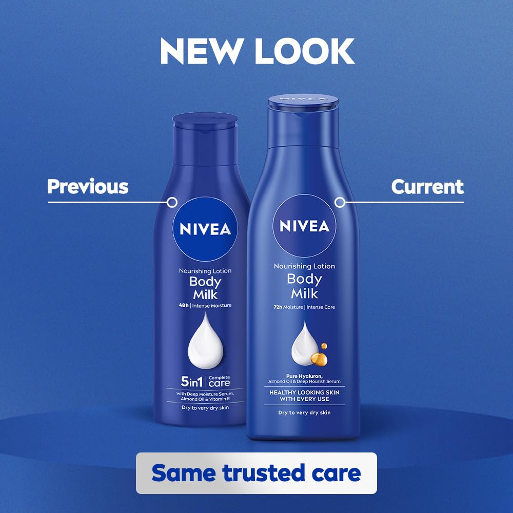 Nivea Body Milk Nourishing Lotion 120 ml , Pack of 1 Nivea Body Milk Nourishing Lotion 120 ml , Pack of 1