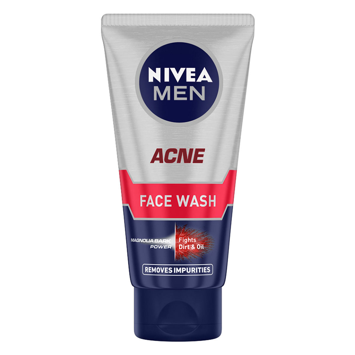 Nivea Men Acne Face Wash 50 gm | With Power Of Mognolia Bark Extract | Effectively Controls Excess Oil | Removes Dirt & Impurities | For Men Only | For Acne Prone Skin, Pack of 1 Nivea Men Acne Face Wash 50 gm | With Power Of Mognolia Bark Extract | Effectively Controls Excess Oil | Removes Dirt & Impurities | For Men Only | For Acne Prone Skin, Pack of 1