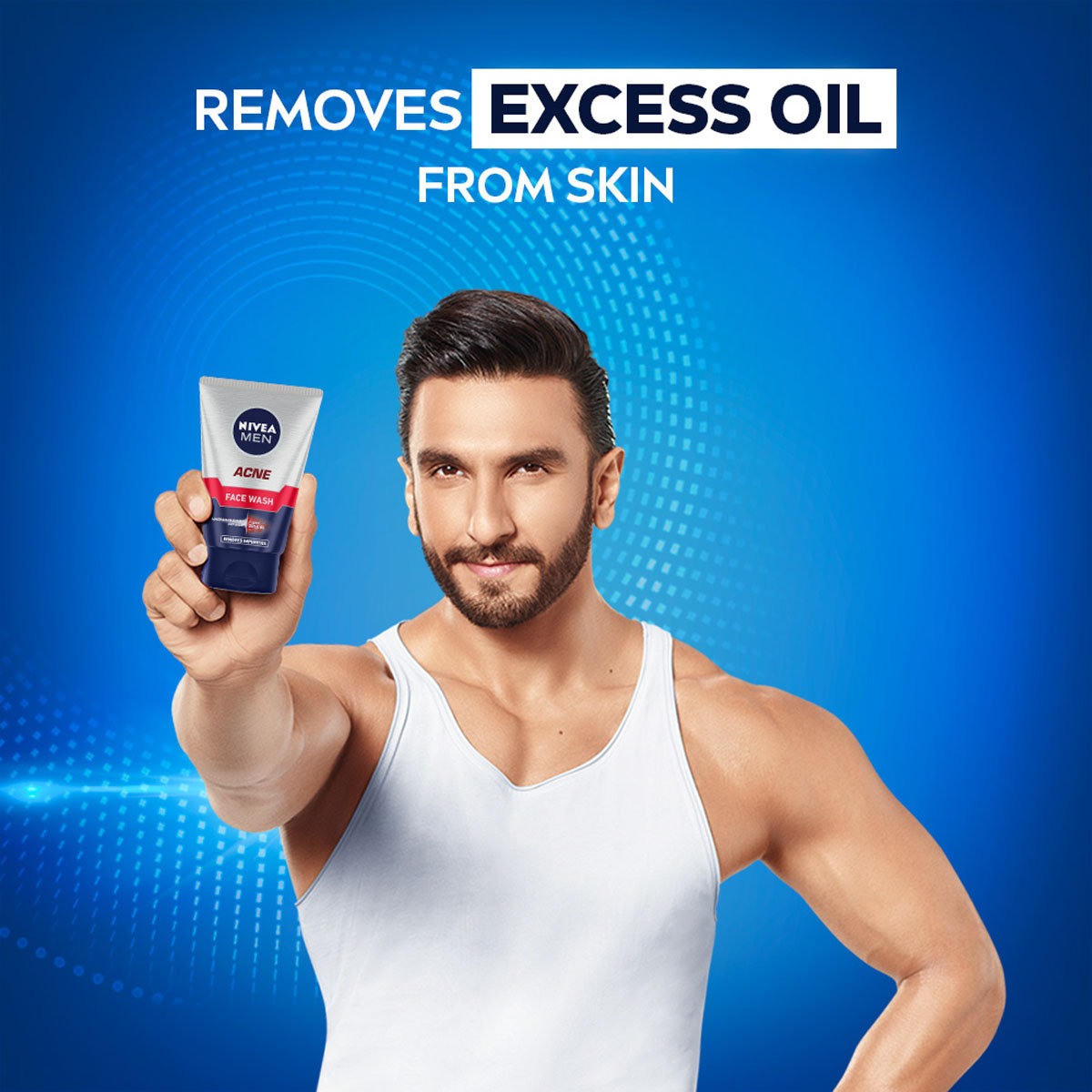 Nivea Men Acne Face Wash 50 gm | With Power Of Mognolia Bark Extract | Effectively Controls Excess Oil | Removes Dirt & Impurities | For Men Only | For Acne Prone Skin, Pack of 1 Nivea Men Acne Face Wash 50 gm | With Power Of Mognolia Bark Extract | Effectively Controls Excess Oil | Removes Dirt & Impurities | For Men Only | For Acne Prone Skin, Pack of 1