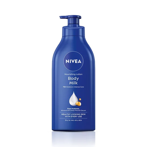 Nivea Body Milk Nourishing Lotion, 600 ml, Pack of 1