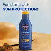 Nivea Sun Protect &amp; Moisture SPF 50+ PA+++ Lotion, 125 ml, Pack of 1