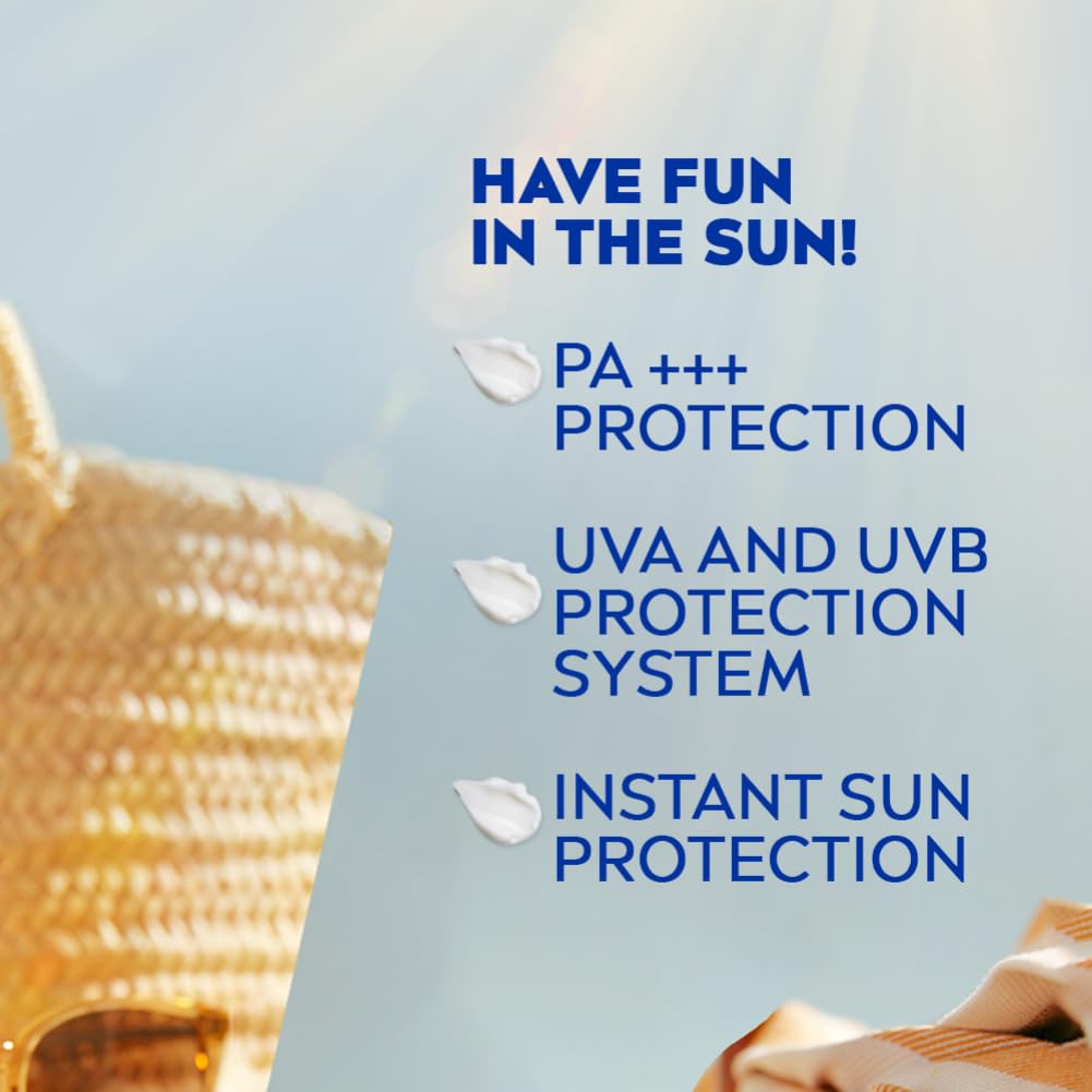 Nivea Sun Protect & Moisture SPF 50+ PA+++ Lotion, 75 ml, Pack of 1 Nivea Sun Protect & Moisture SPF 50+ PA+++ Lotion, 75 ml, Pack of 1