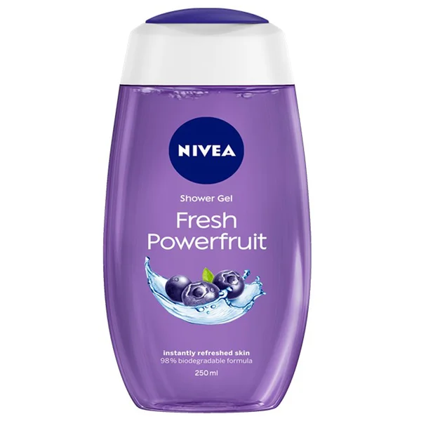 Nivea Fresh Powerfruit Shower Gel, 250 ml, Pack of 1