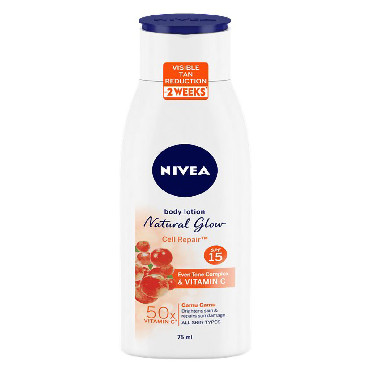 Nivea Natural Glow SPF 15 Body Lotion, 75 ml, Pack of 1 Nivea Natural Glow SPF 15 Body Lotion, 75 ml, Pack of 1