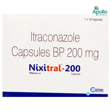 Nixitral 200 mg Capsule 10's