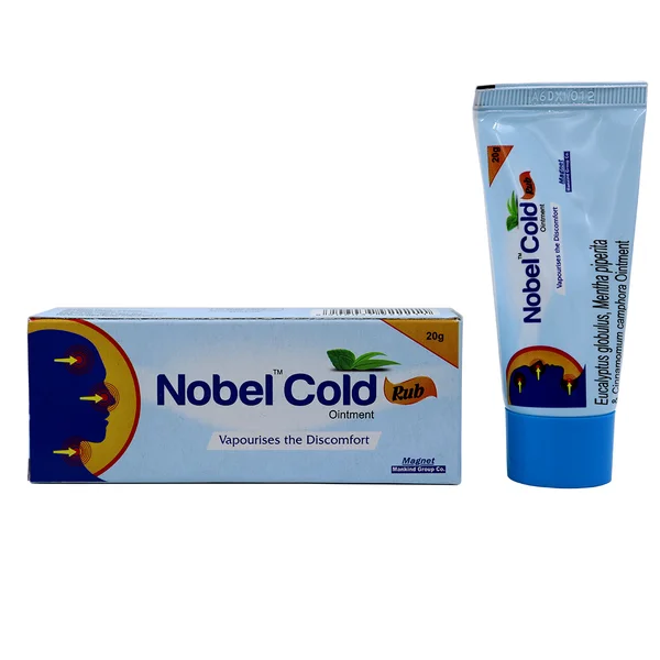 Nobel Cold Rub Ointment, 20 gm