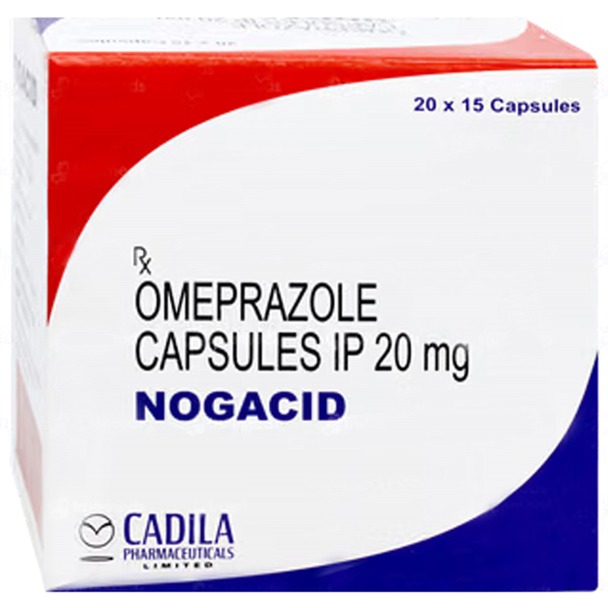 Nogacid 20 mg Capsule 15's, Pack of 15 CapsuleS Nogacid 20 mg Capsule 15's, Pack of 15 CapsuleS