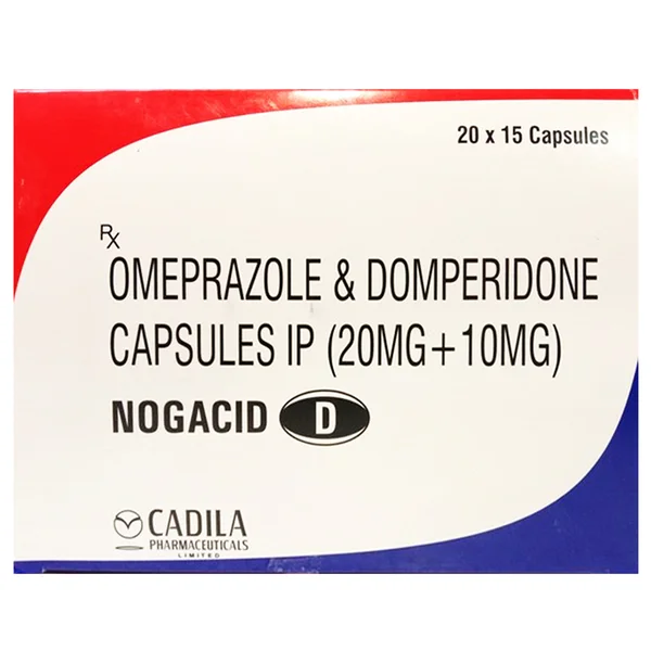 Nogacid D Capsule 15's