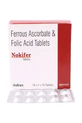Nokifer Tablet 10's, Pack of 10 TABLETS