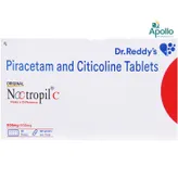 Nootropil C Tablet 10'S 10's, Pack of 10 TABLETS