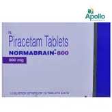 Normabrain-800 Tablet 10's, Pack of 10 TABLETS
