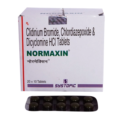 Normaxin Tablet 10's, Pack of 10 TABLETS