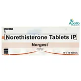 NORGEST TABLET, Pack of 10 TABLETS