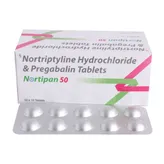 Nortipan 50 mg Tablet 10's, Pack of 10 TabletS