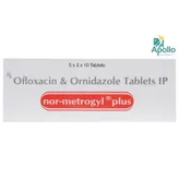 Nor Metrogyl Plus Tablet 10's, Pack of 10 TABLETS
