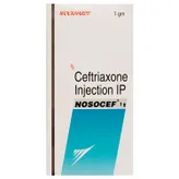 NOSOCEF INJECTION 1GM, Pack of 1 INJECTION