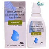 Nosofit Nasal Drops 20 ml, Pack of 1 Nasal Drops