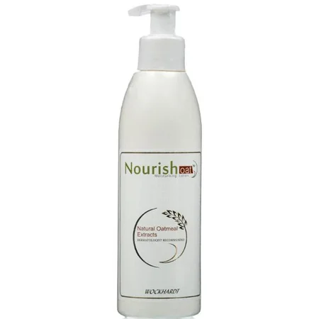 Nourish Oat Moisturising Lotion 185 ml | Natural Oatmeal Extracts | Protects Dry Skin | Non Greasy