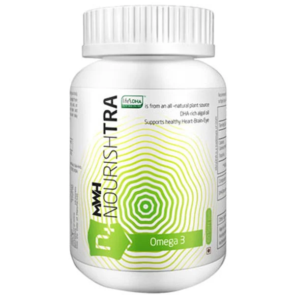 Nourishtra Omega 3 Softgel Capsule 30's