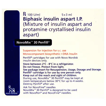 Novomix 30 100IU/ml Penfill 3 ml