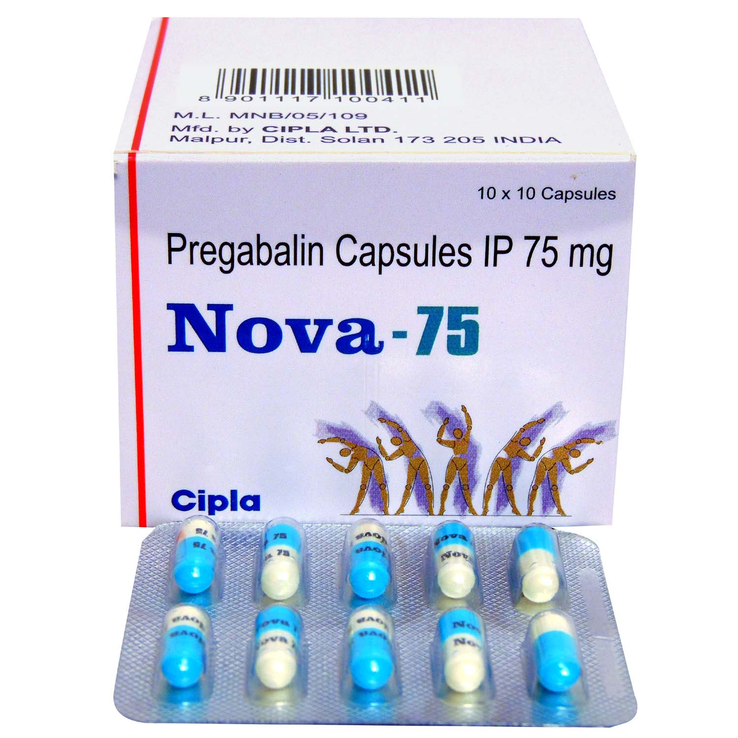 Nova 75 Capsule 10's, Pack of 10 TABLETS Nova 75 Capsule 10's, Pack of 10 TABLETS