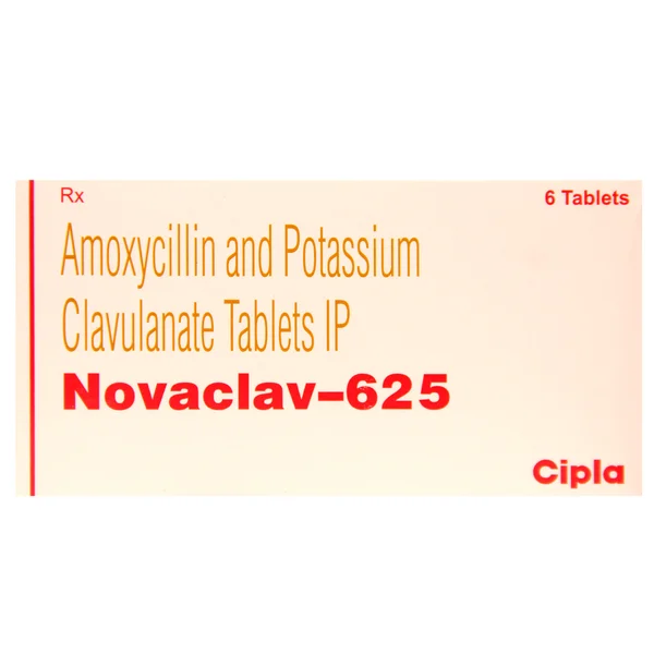 Novaclav-625 Tablet 6's
