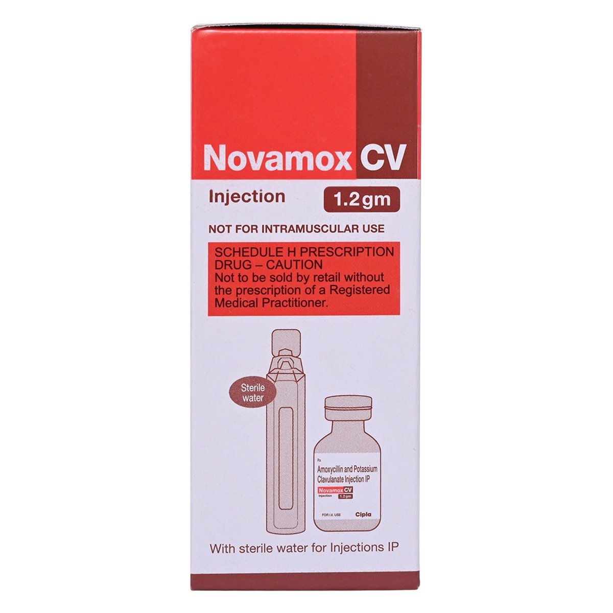 Novamox CV 1.2gm Injection 1's, Pack of 1 INJECTION Novamox CV 1.2gm Injection 1's, Pack of 1 INJECTION