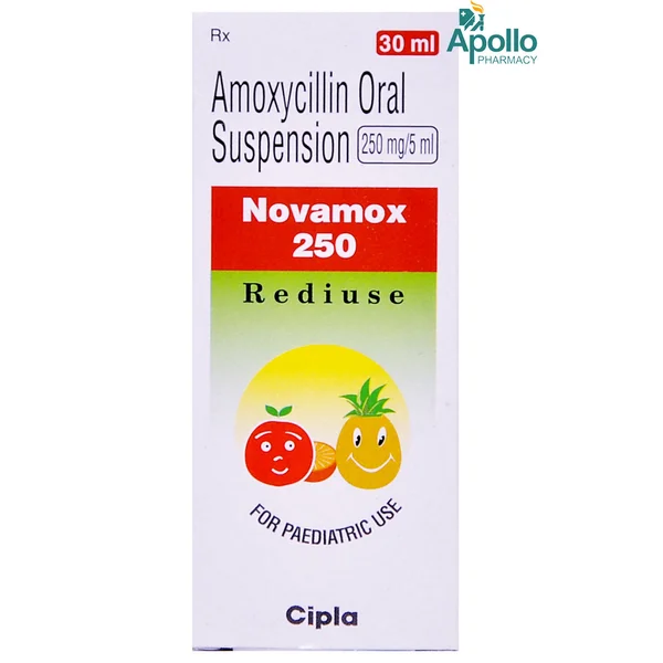 Novamox 250 Rediuse Oral Suspension 30 ml