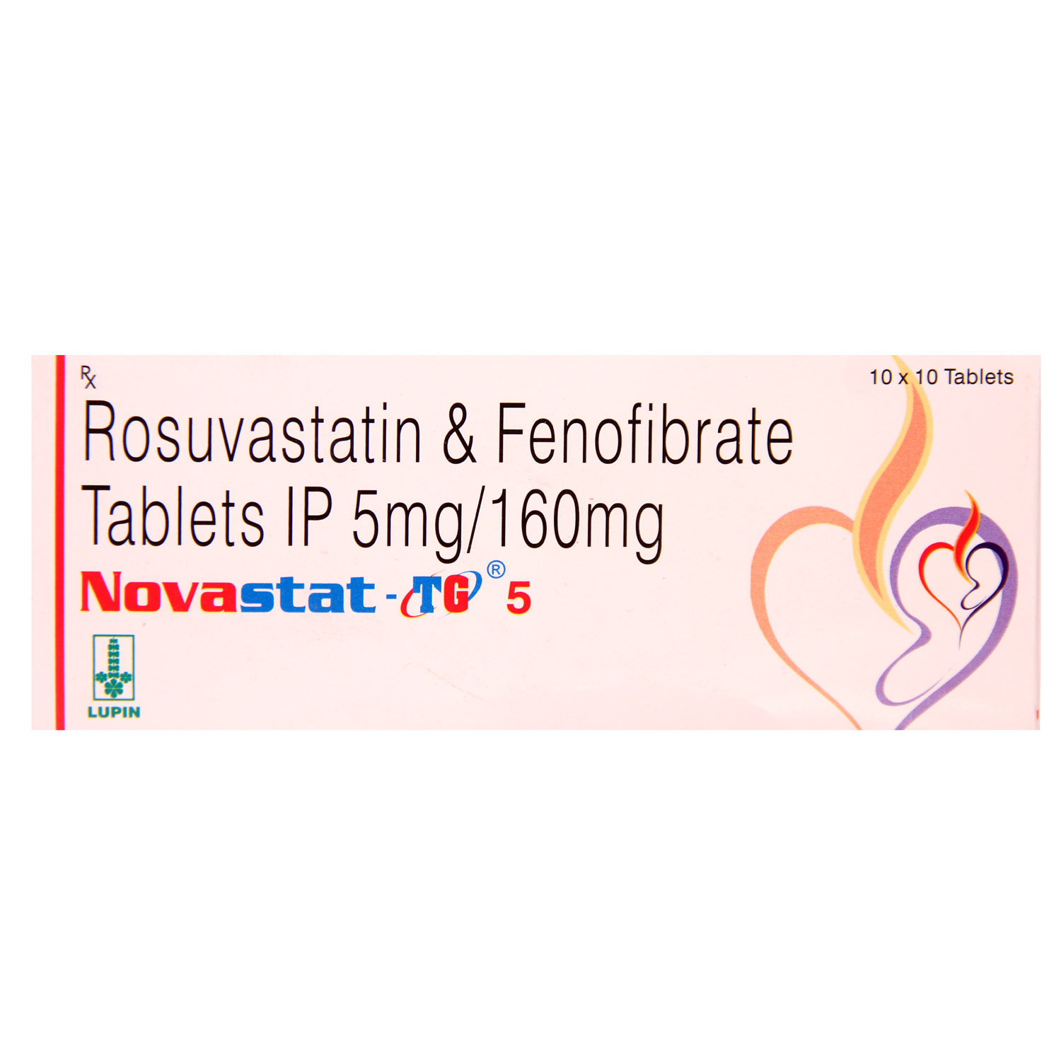Novastat TG 5 Tablet 10's, Pack of 10 Novastat TG 5 Tablet 10's, Pack of 10