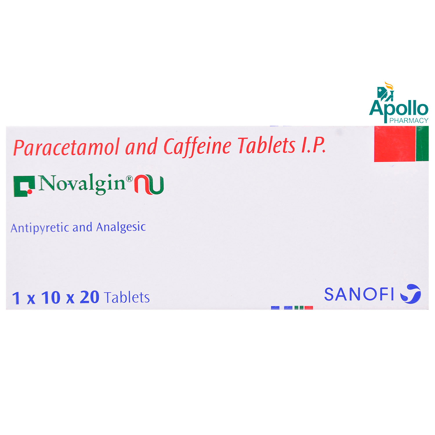 Novalgin NU Tablet 10's Novalgin NU Tablet 10's