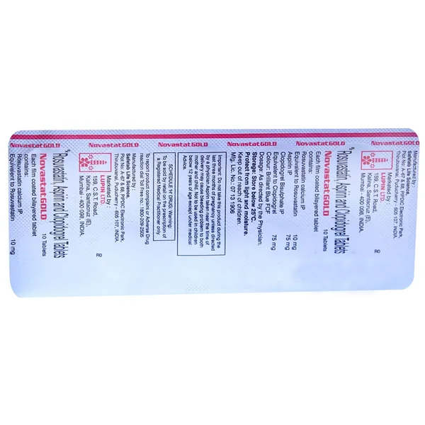 Novastat Gold Tablet 10's