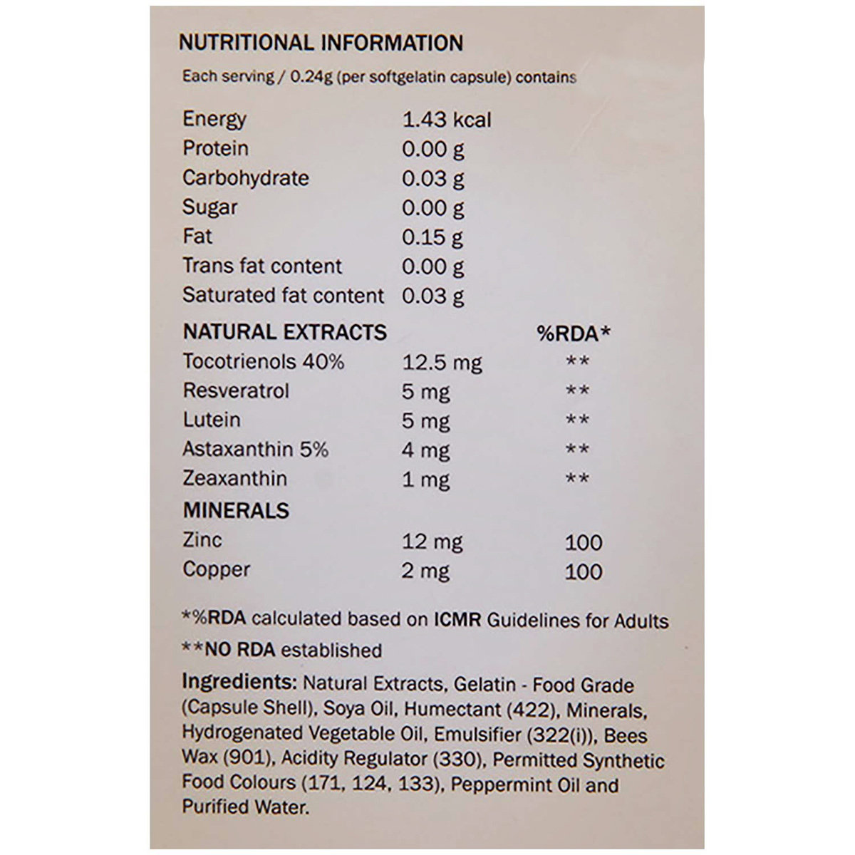 Novoret Neo Capsule 30's, Pack of 1 Novoret Neo Capsule 30's, Pack of 1