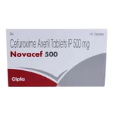 Novacef 500 Tablet 10's, Pack of 10 TabletS
