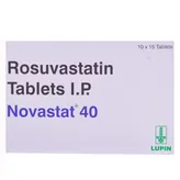 Novastat 40 Tablet 15's, Pack of 15 TABLETS