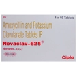 Novaclav-625 Tablet 10's