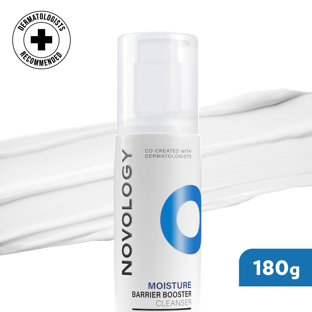 Novology Moisture Barrier Booster Cleanser, 180 gm, Pack of 1 Novology Moisture Barrier Booster Cleanser, 180 gm, Pack of 1