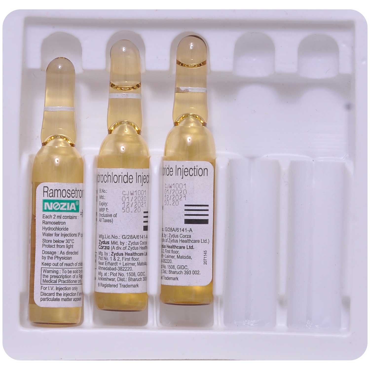 Nozia Injection 5 x 2 ml , Pack of 5 INJECTIONS Nozia Injection 5 x 2 ml , Pack of 5 INJECTIONS