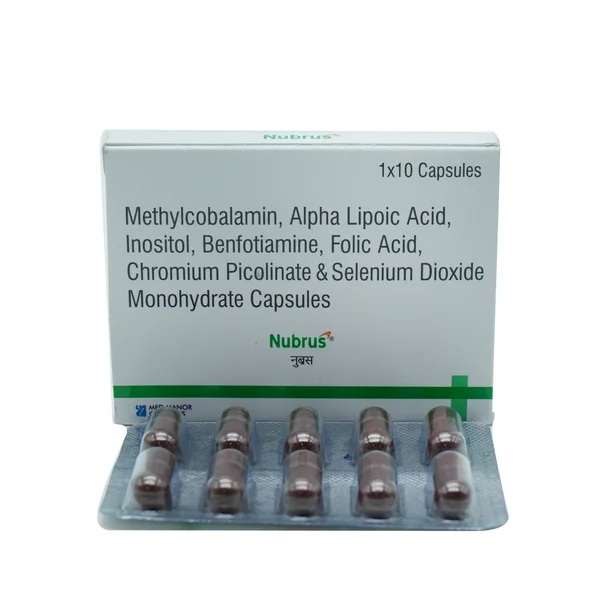 Nubrus Soft Gelatin Capsule 10's