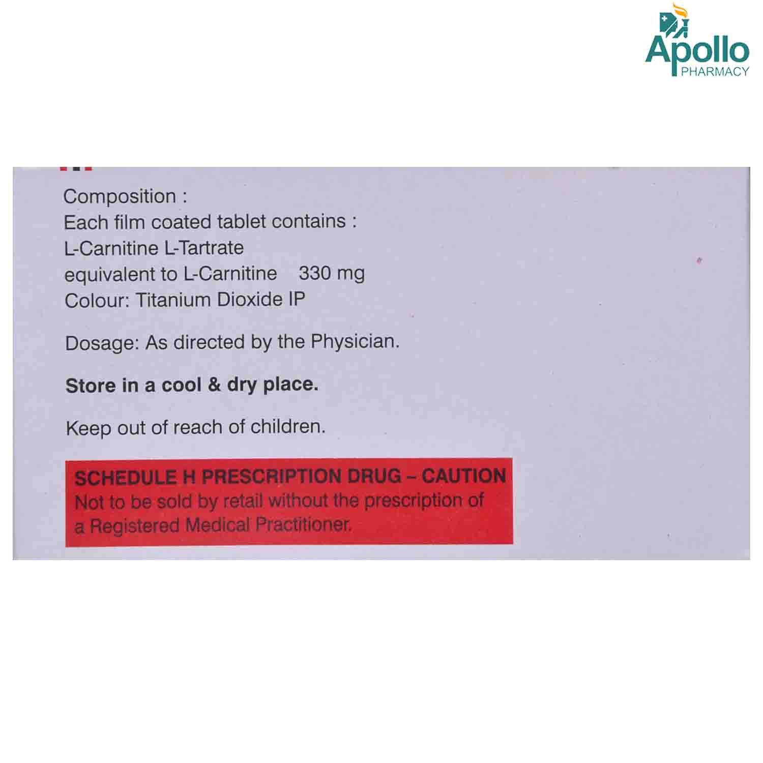 Nucarnit Tablet 10's, Pack of 10 TabletS Nucarnit Tablet 10's, Pack of 10 TabletS