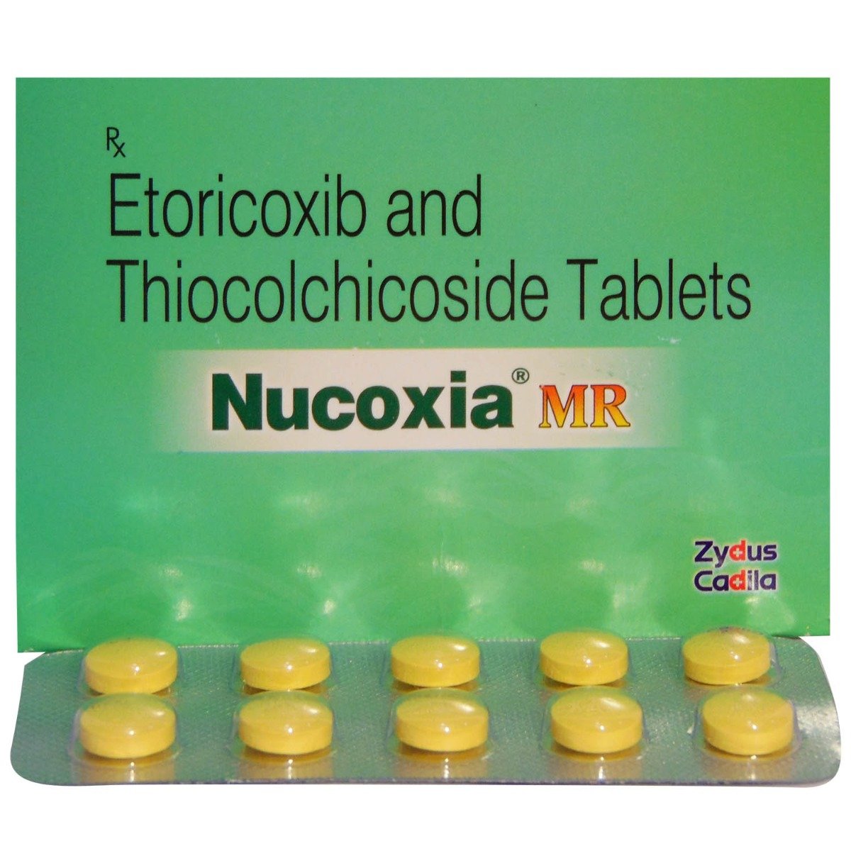 Nucoxia MR Tablet 10's, Pack of 10 TABLETS Nucoxia MR Tablet 10's, Pack of 10 TABLETS