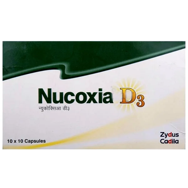 Nucoxia D3 Capsule 10's