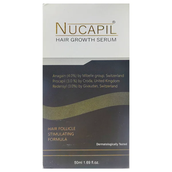 Nucapil Hair Growth Serum, 50 ml